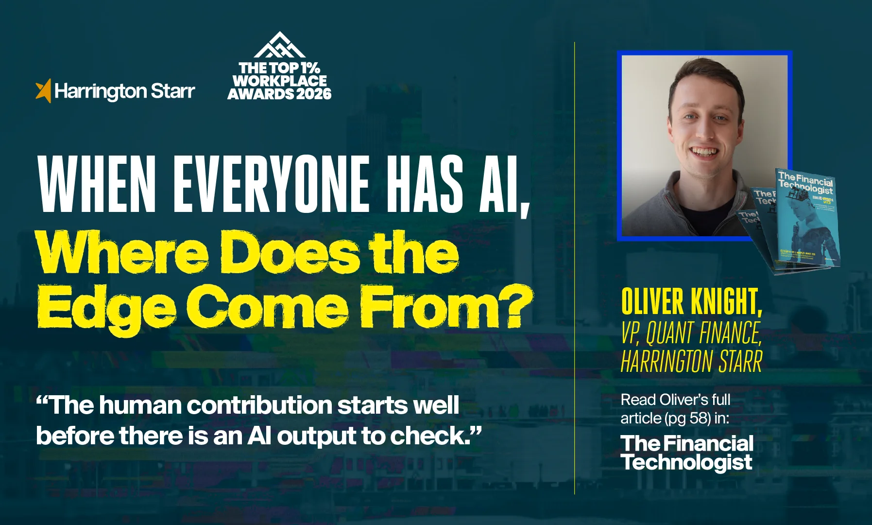 When Everyone Has AI, Where Does the Edge Come From?