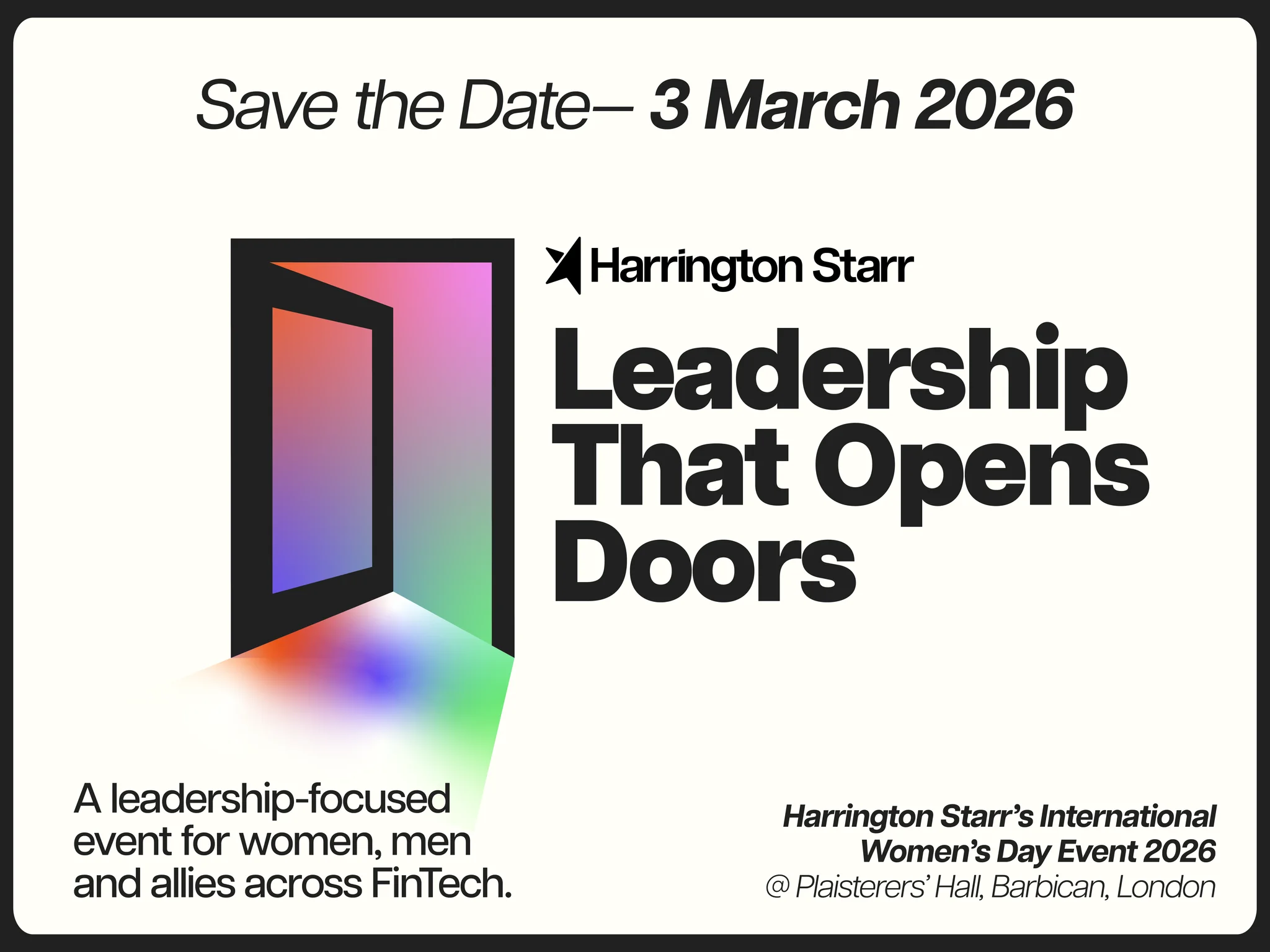 Leadership That Opens Doors