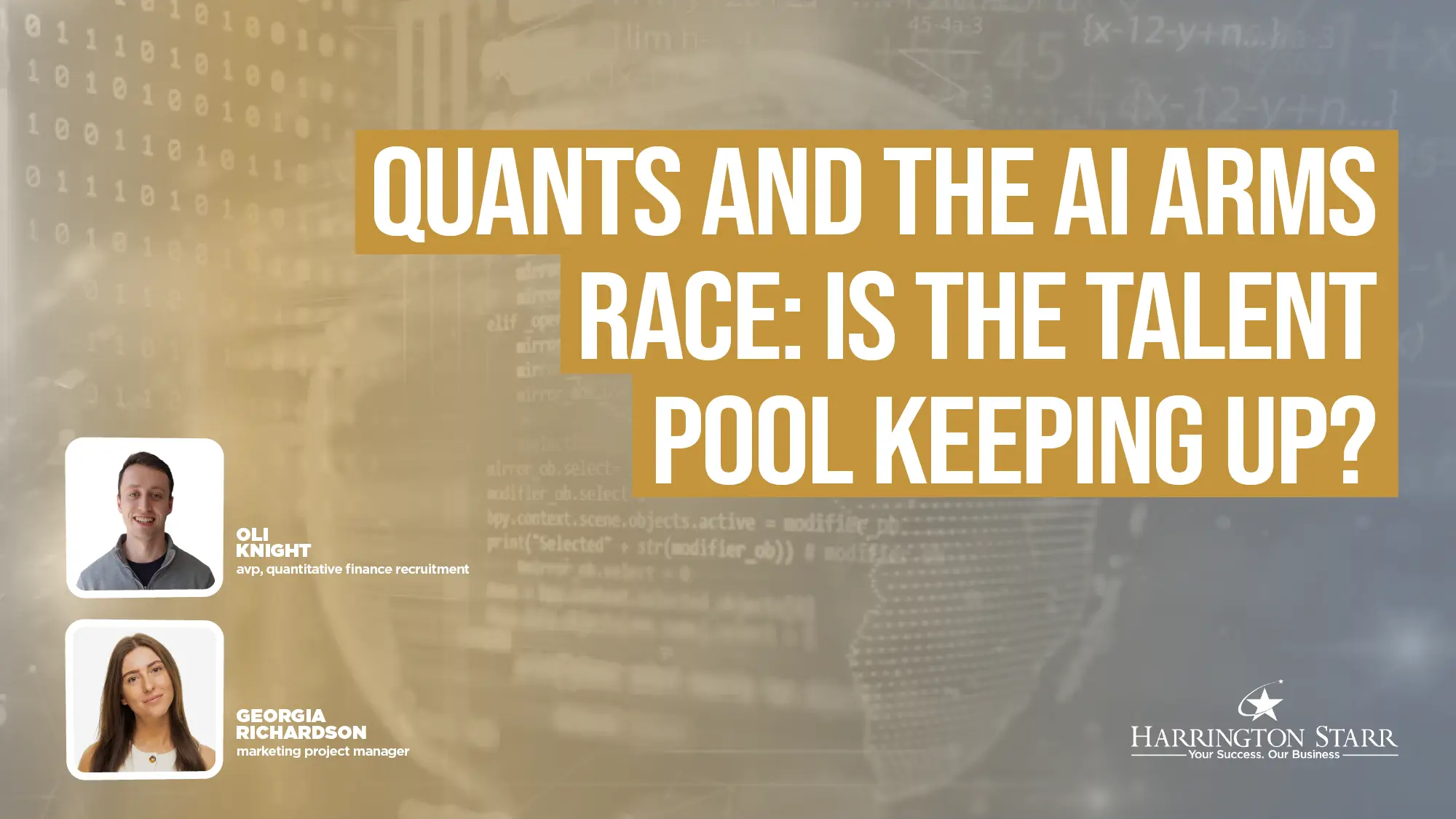 Quants and the AI Arms Race: Is the Talent Pool Keeping Up?