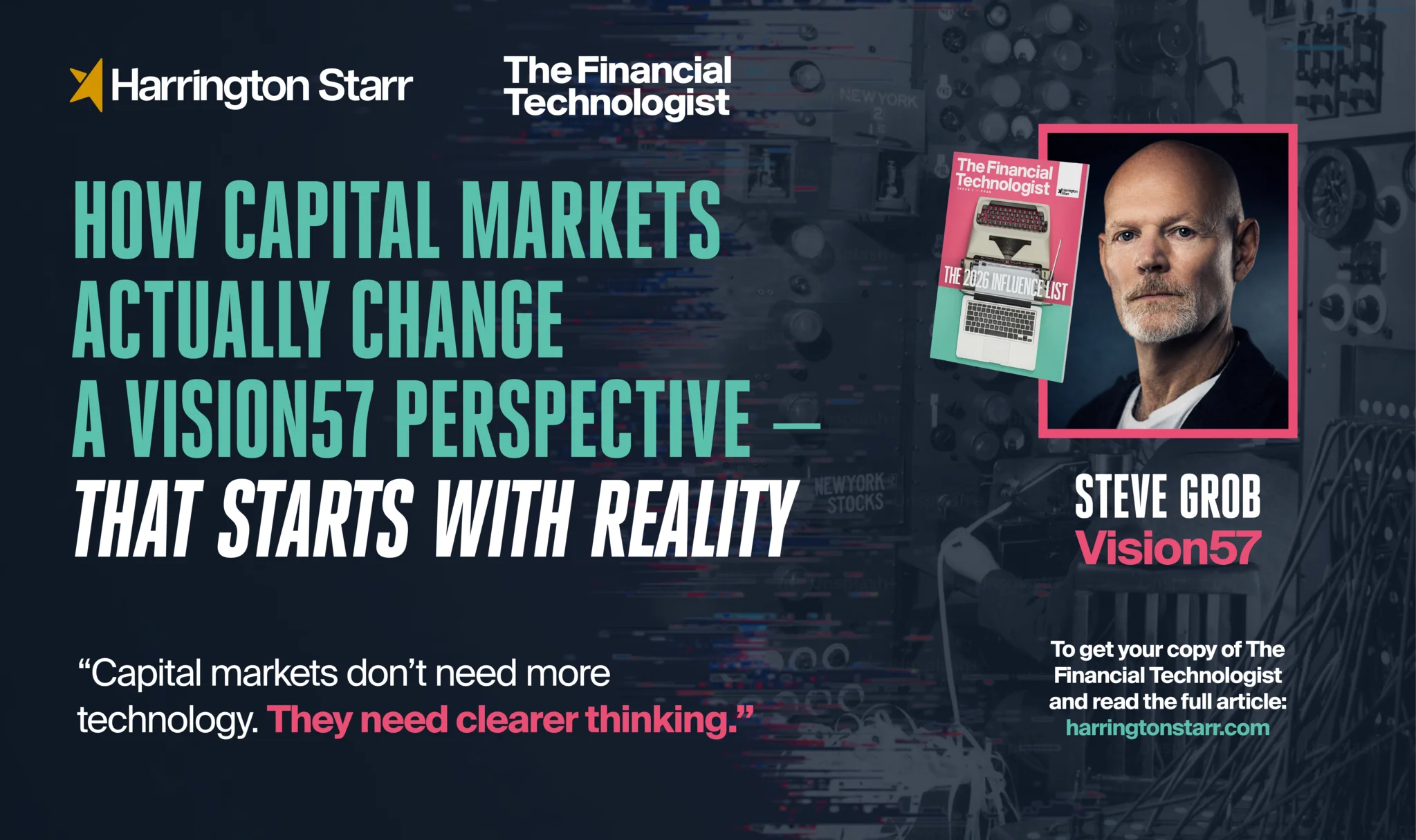 How Capital Markets Actually Change