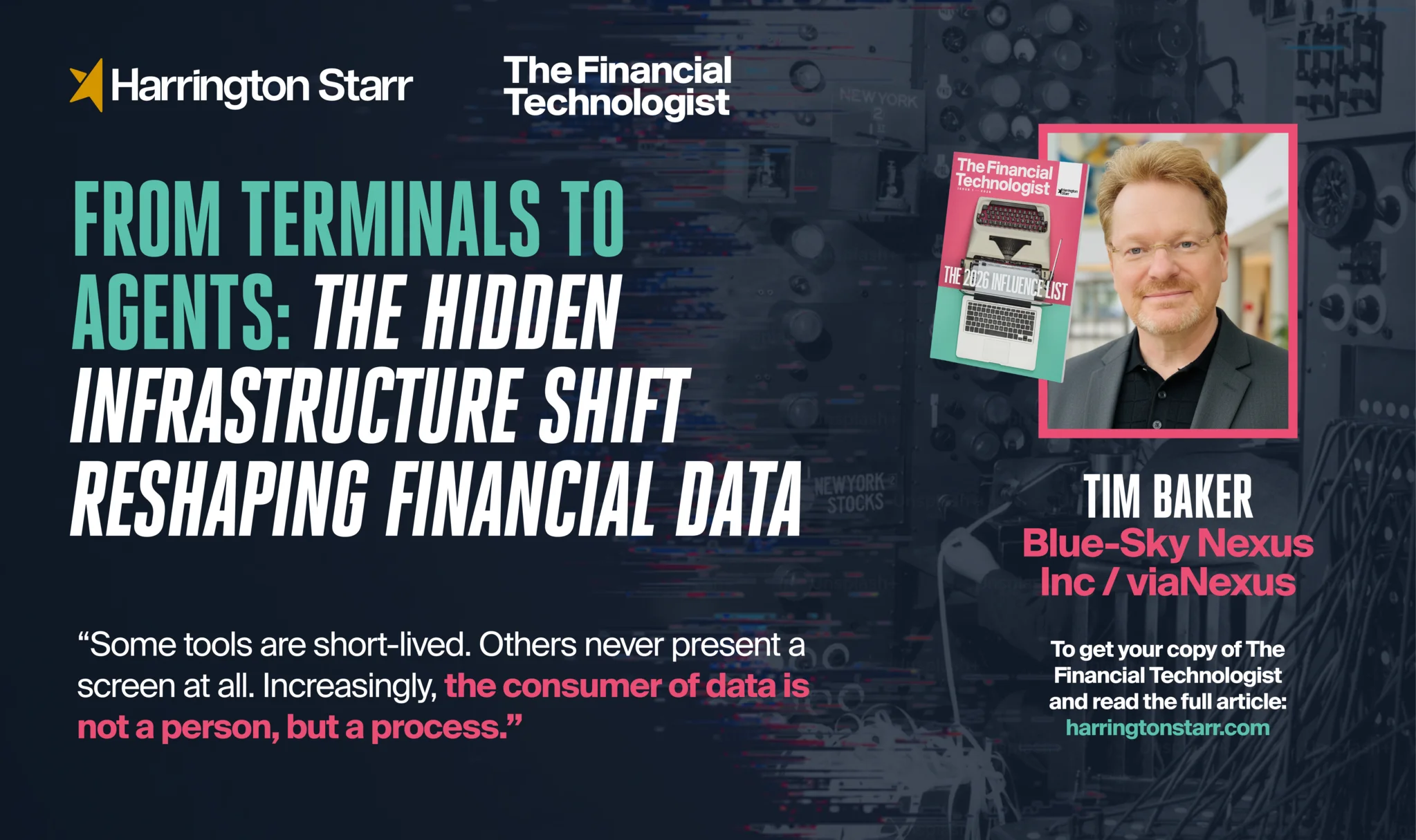 From Terminals to Agents: The Hidden Infrastructure Shift Reshaping Financial Data