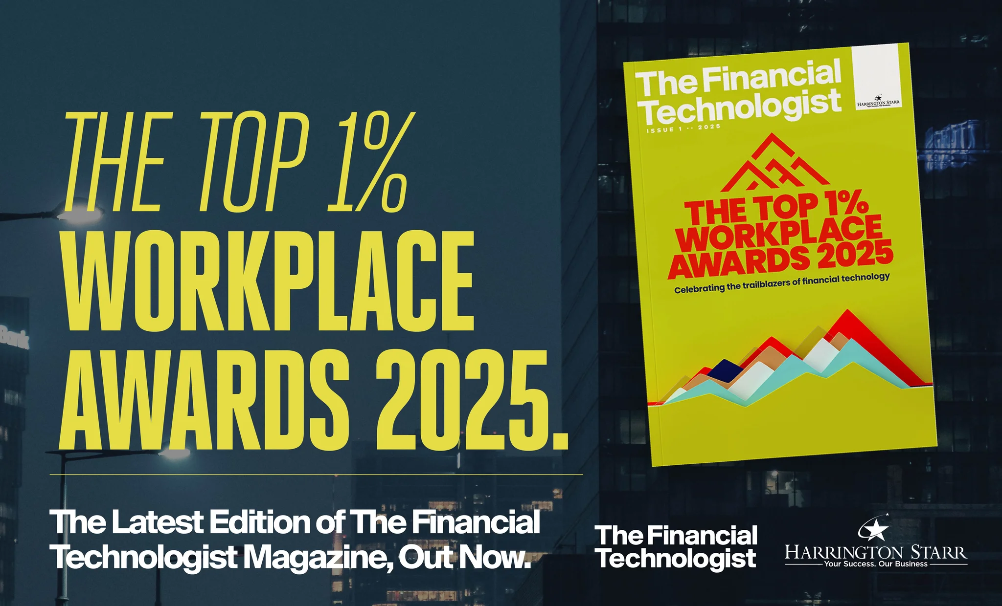 The Top 1% Workplace Awards 2025 | The Financial Technologist