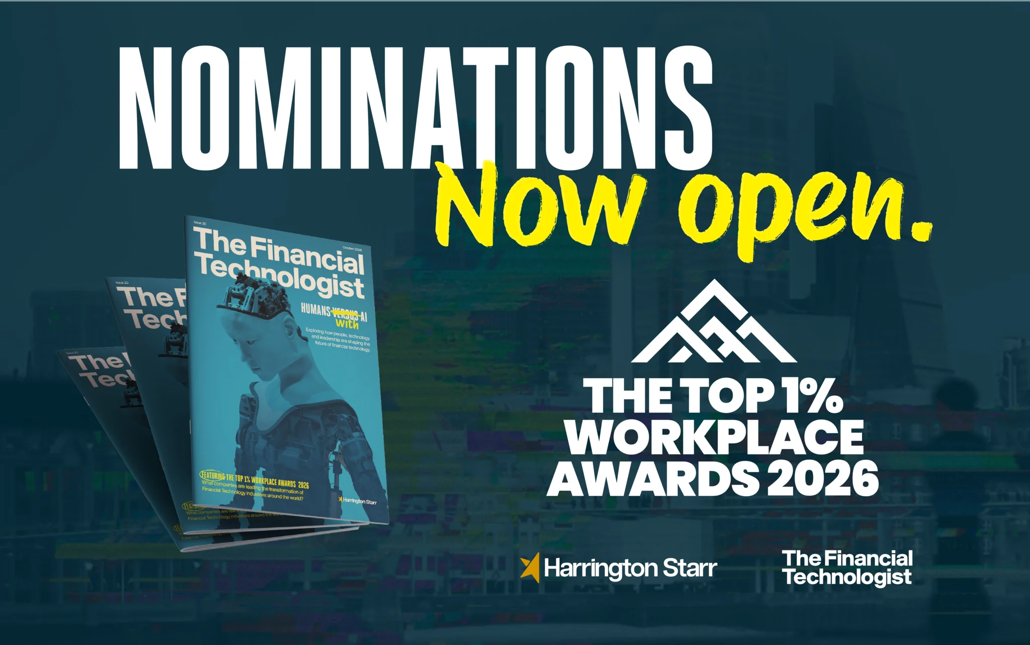 Top 1% Workplace Awards 2026 | Nominations Now Open