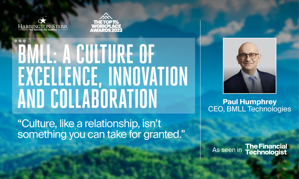 BMLL: A Culture of Excellence, Innovation and Collaboration