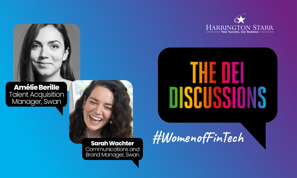 FinTech's DEI Discussions #WomenofFinTech | Sarah Wachter & Amélie Berille at Swan