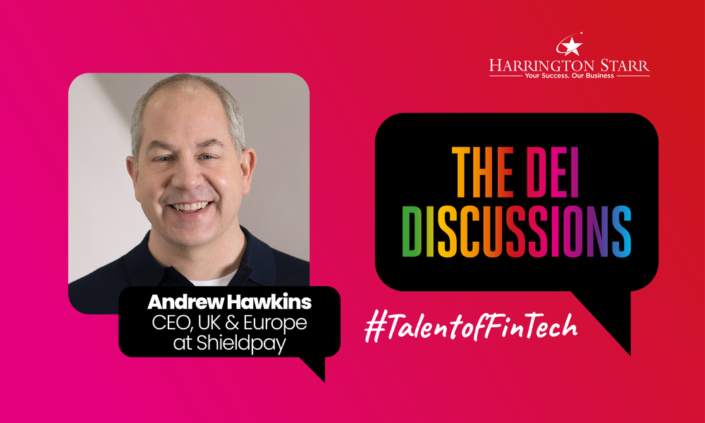FinTech's DEI Discussions #TalentofFinTech | Andrew Hawkins, CEO, UK and Europe at ShieldPay