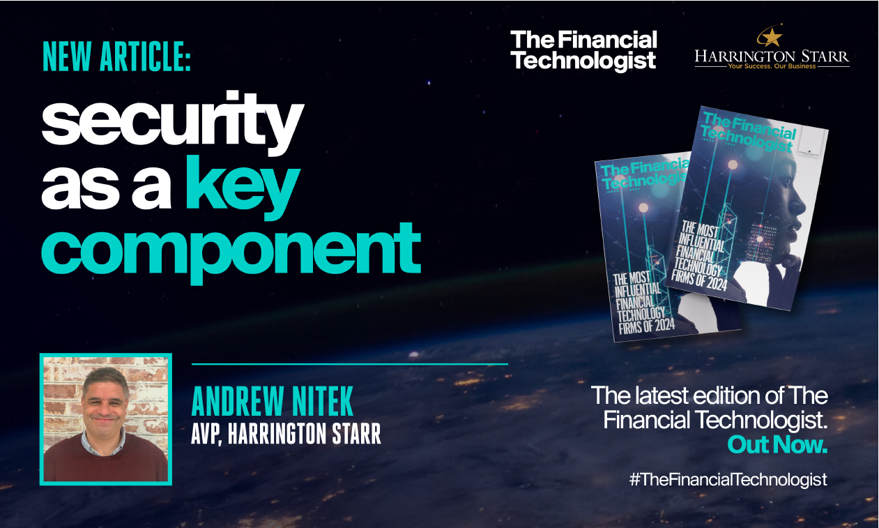 Security as a Key Component | The Financial Technologist