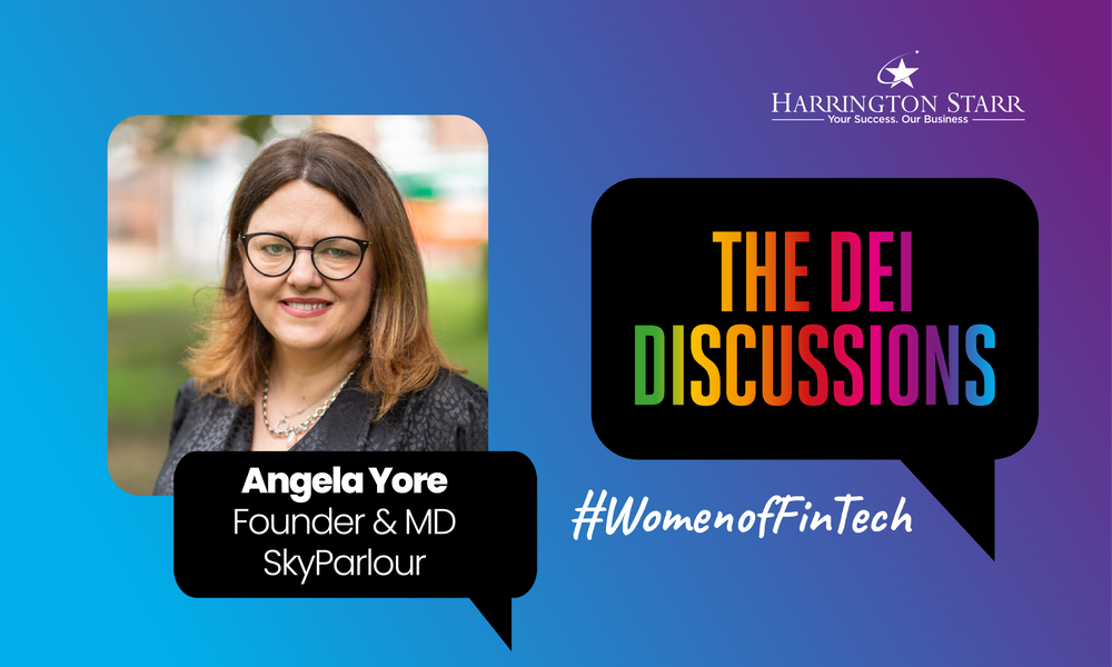 The DEI Discussions #WomenofFinTech | Angela Yore, Founder & MD SkyParlour