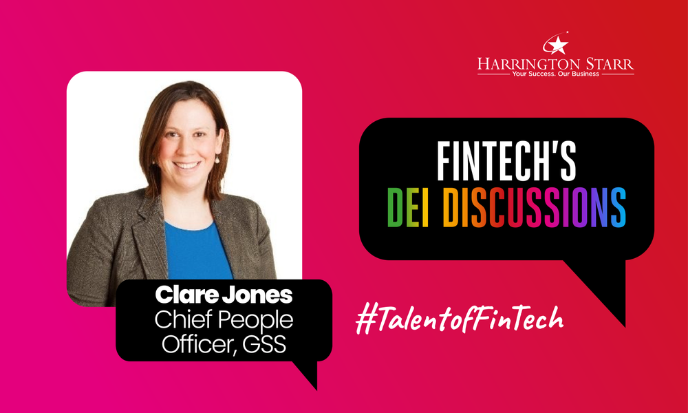 FinTech’s DEI Discussions #TalentofFinTech | Clare Jones, Chief People Officer at GSS