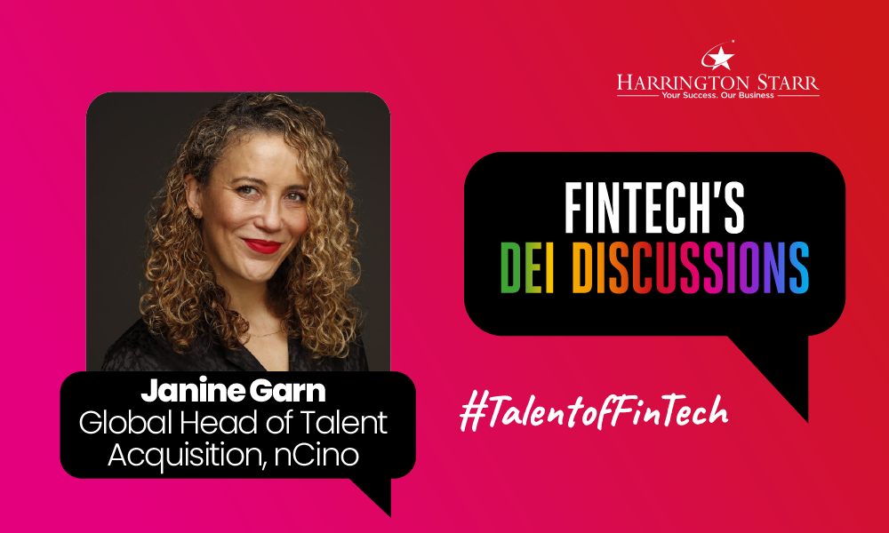 FinTech's DEI Discussions #TalentOfFinTech | Janine Garn, Global Head of Talent Acquisition at nCino