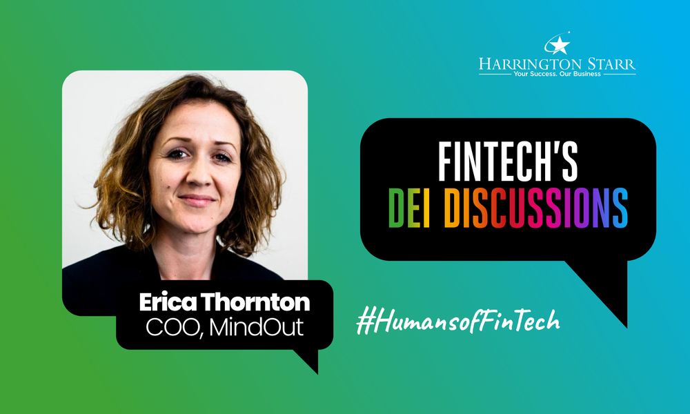 FinTech's DEI Discussions #HumansOfFinTech | Erica Thornton, COO of MindOut, LGBTQ Mental Health Service
