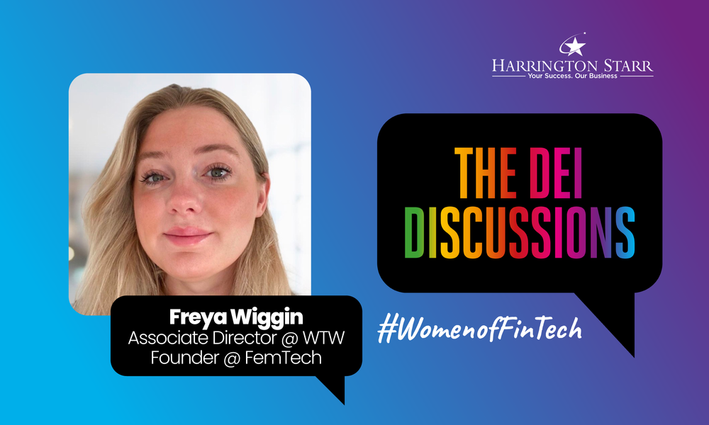 FinTech's DEI Discussions #WomenOfFinTech | Freya Wiggin, Associate Director- Product at WTW