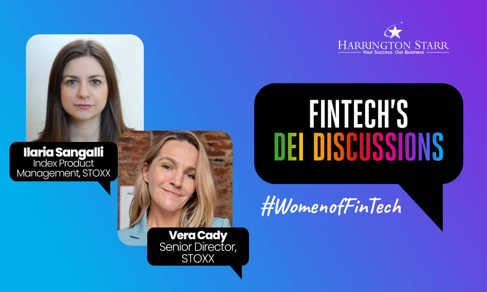 FinTech's DEI Discussions #WomenofFinTech | Ilaria Sangalli, Index Product Management and Vera Cady, Senior Director at STOXX