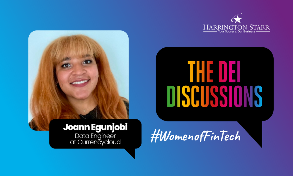 FinTech's DEI Discussions #Women of FinTech | Joann Egunjobi, Data Engineer at Currencycloud