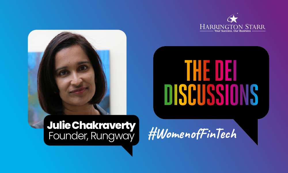 FinTech's DEI Discussions #WomenofFinTech | Julie Chakraverty, Founder of Rungway