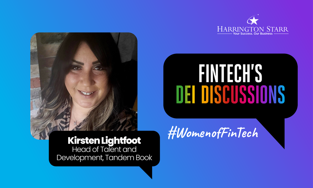 FinTech's DEI Discussions #WomenofFinTech | Kirsten Lightfoot, Head of Talent and Development at Tandem Bank