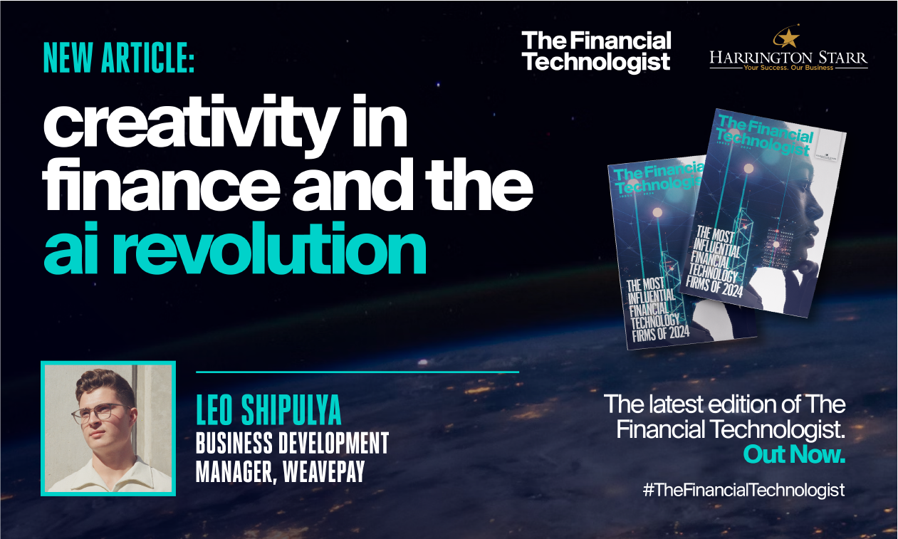 Creativity in Finance and the AI Revolution | The Financial Technologist