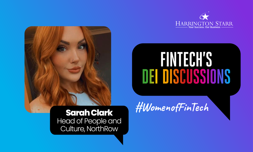 FinTech's DEI Discussion #WomenofFinTech | Sarah Clark, Head of People and Culture at NorthRow