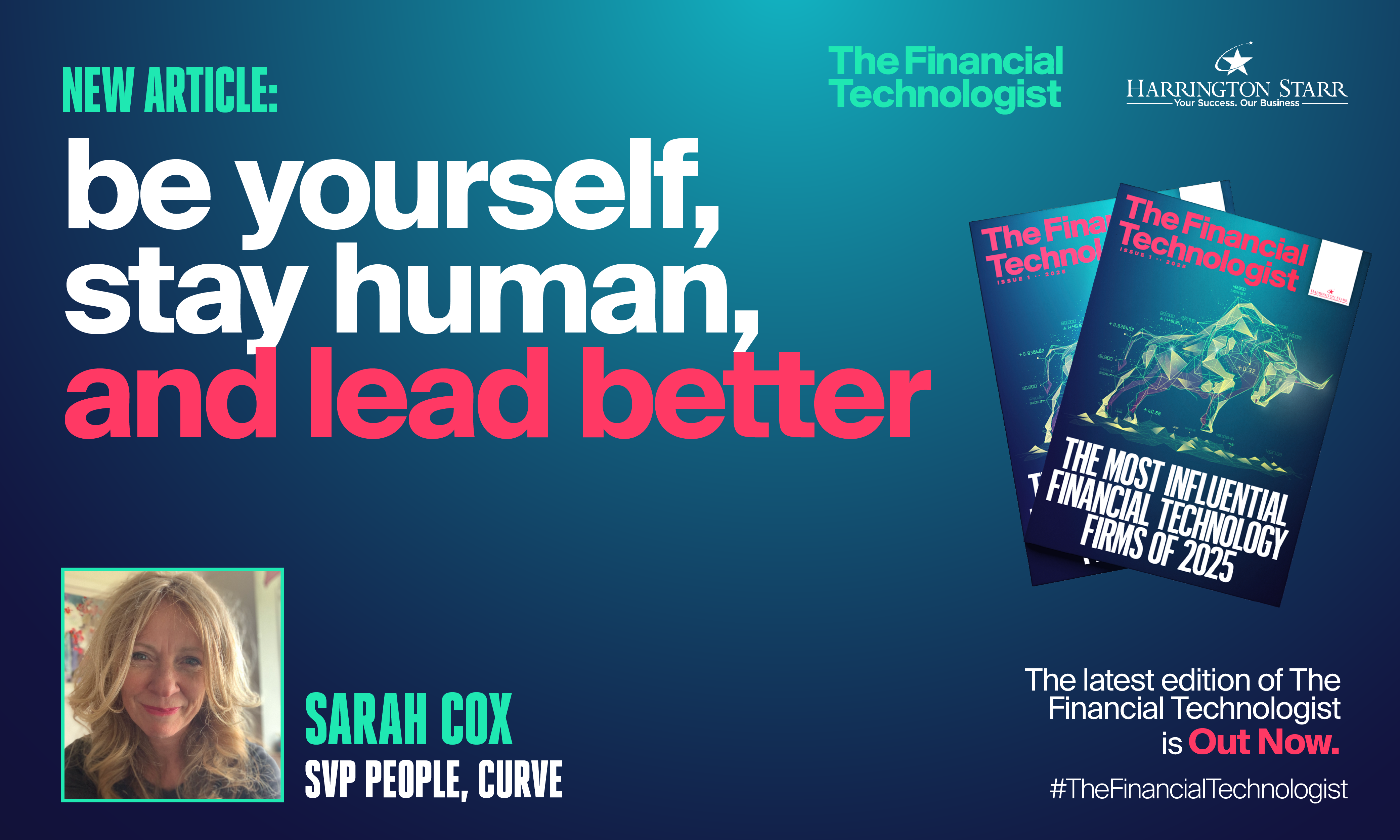 Be Yourself, Stay Human, and Lead Better