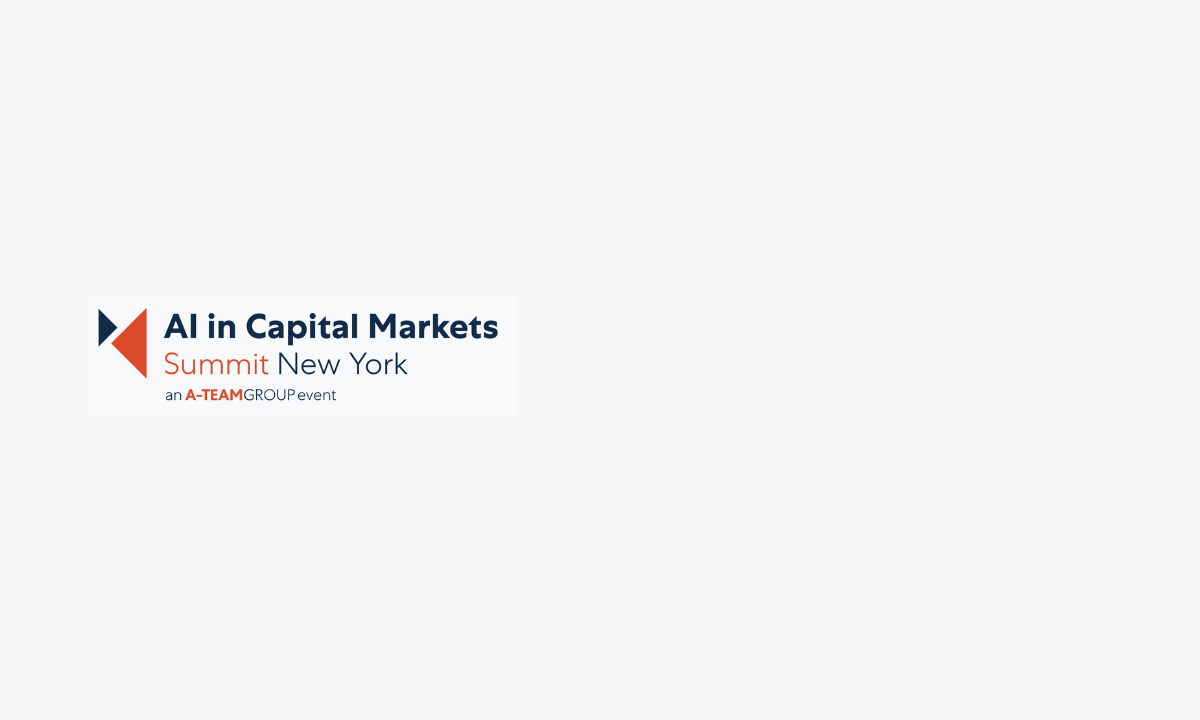 AI in Capital Markets Summit, New York