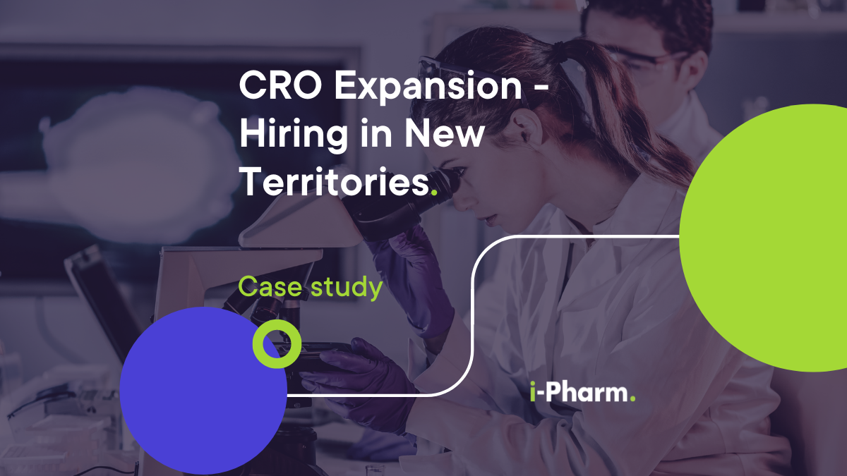 Case Study: CRO hiring Project Managers in New Territories.