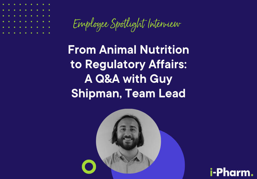 From Animal Nutrition to Regulatory Affairs - A Q&A with Guy Shipman, Team Lead