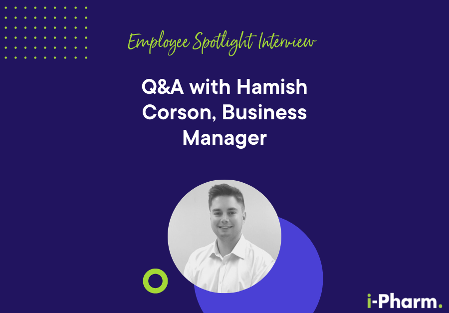 Q&A with Hamish Corson, Business Manager