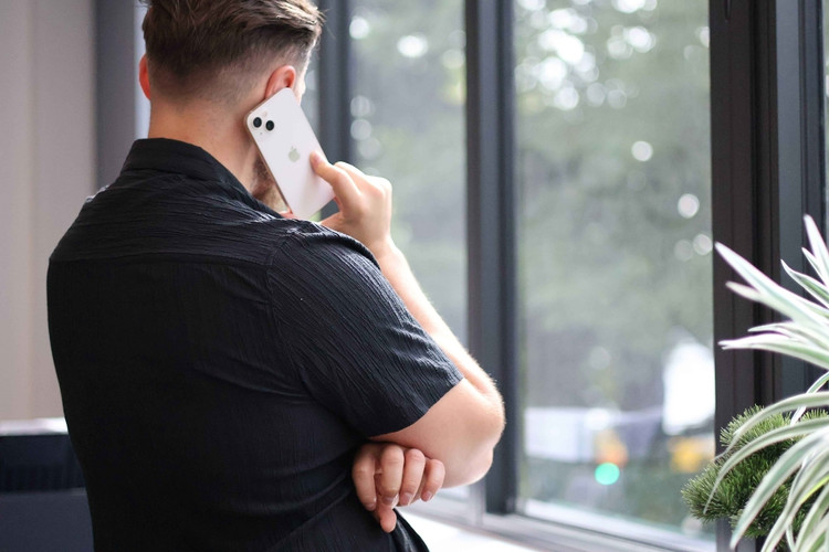 Integro Partners consultant on phone