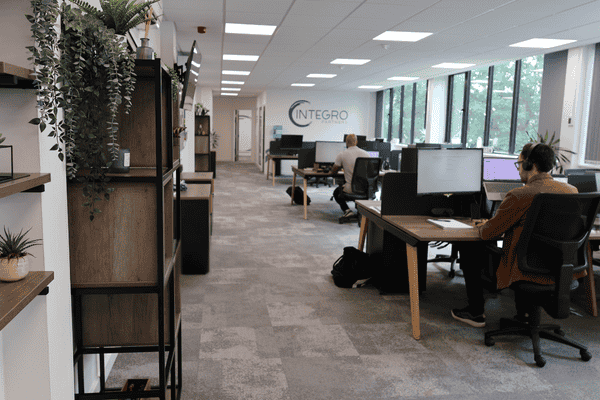 Integro Partners full office and desks