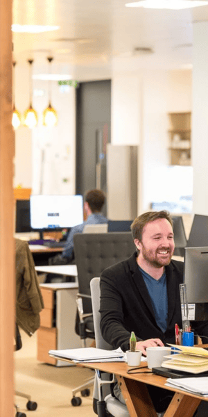 Integro Partners consultant making notes