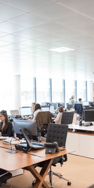 Intergro Partners view of large office and team working