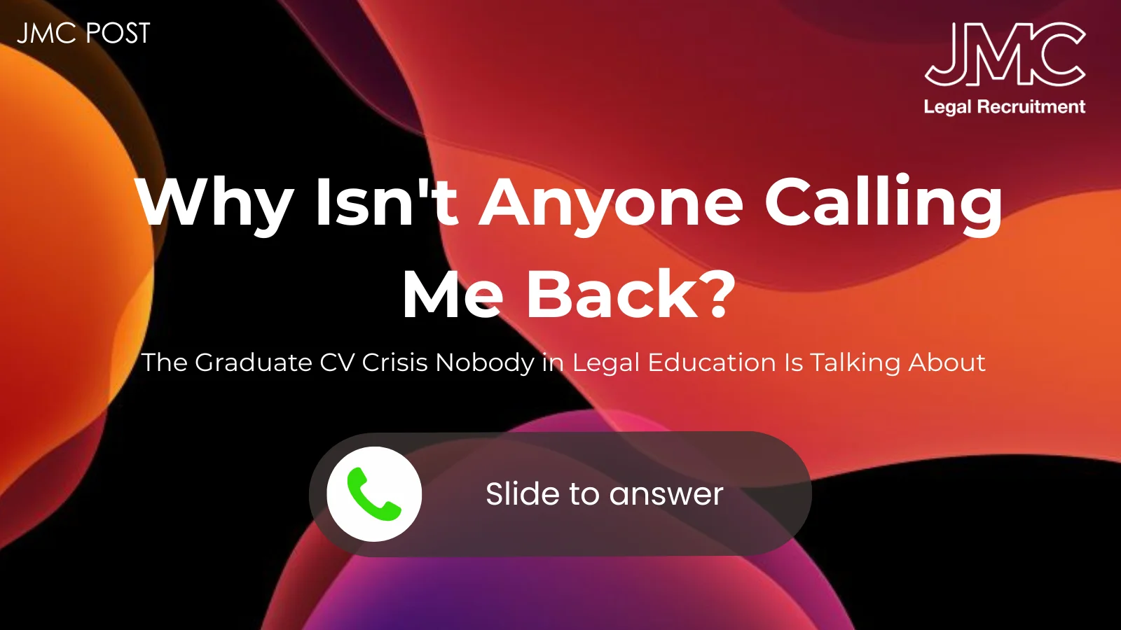 Why Isn't Anyone Calling Me Back?