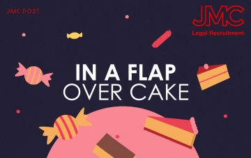 In a Flap Over Cake
