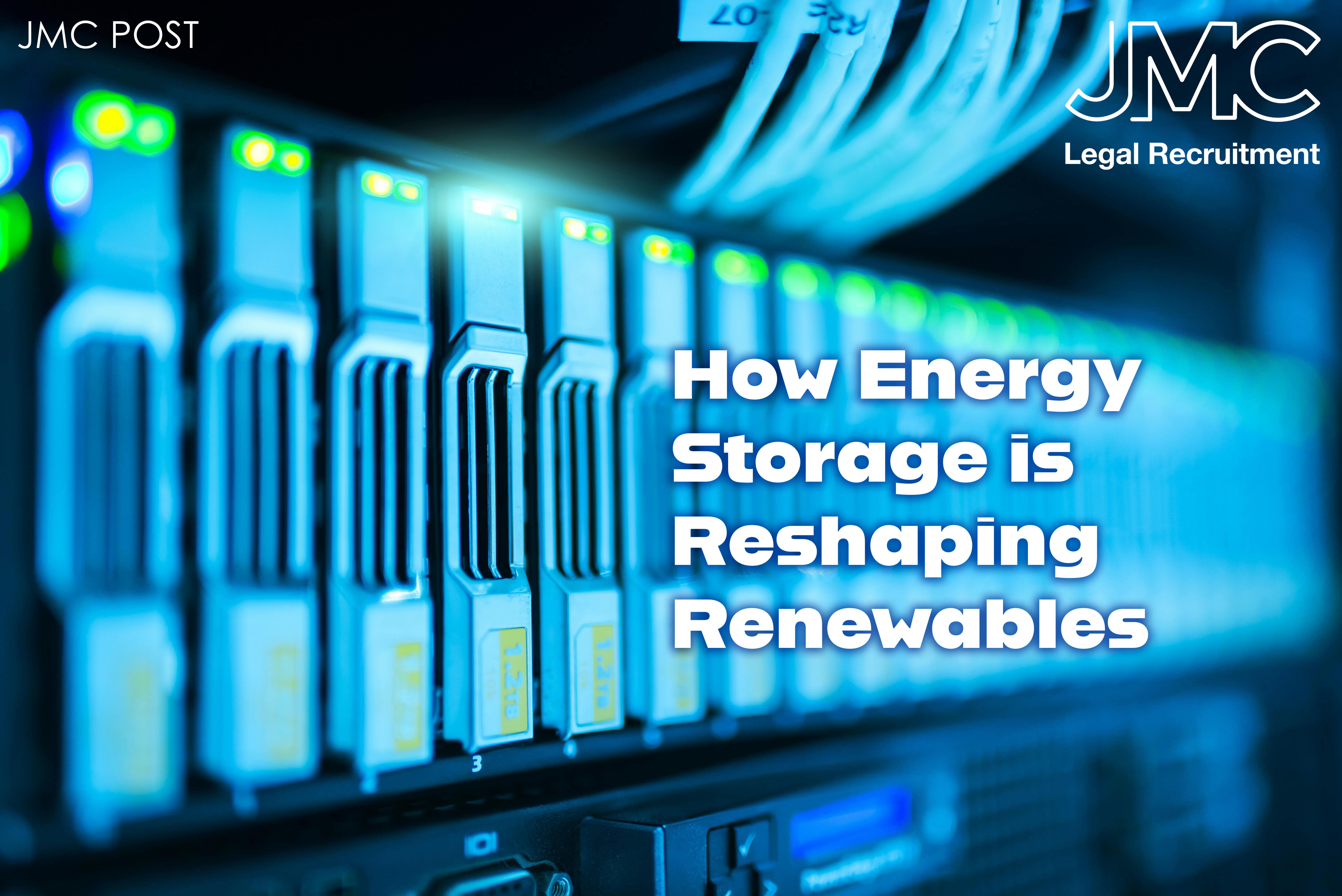 How Energy Storage is Shaping Renewables