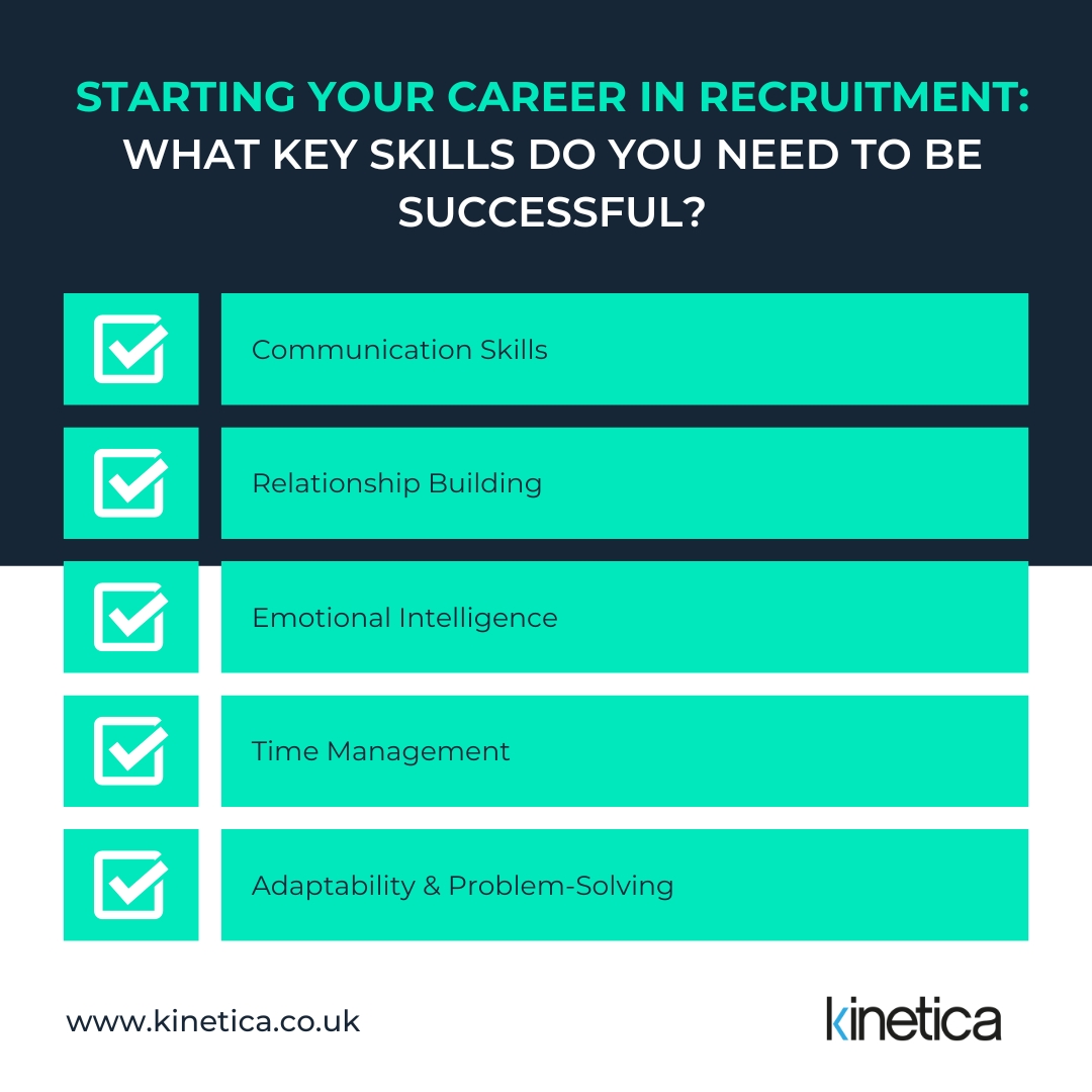 Starting your Career in Recruitment: What Key Skills do you Need to be Successful?