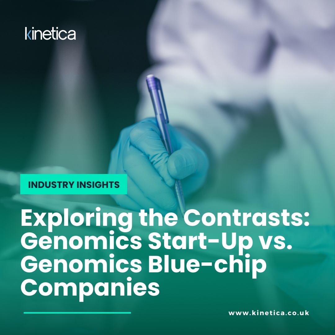 Exploring the Contrasts: Genomics Start-Up vs. Genomics Blue-chip Companies