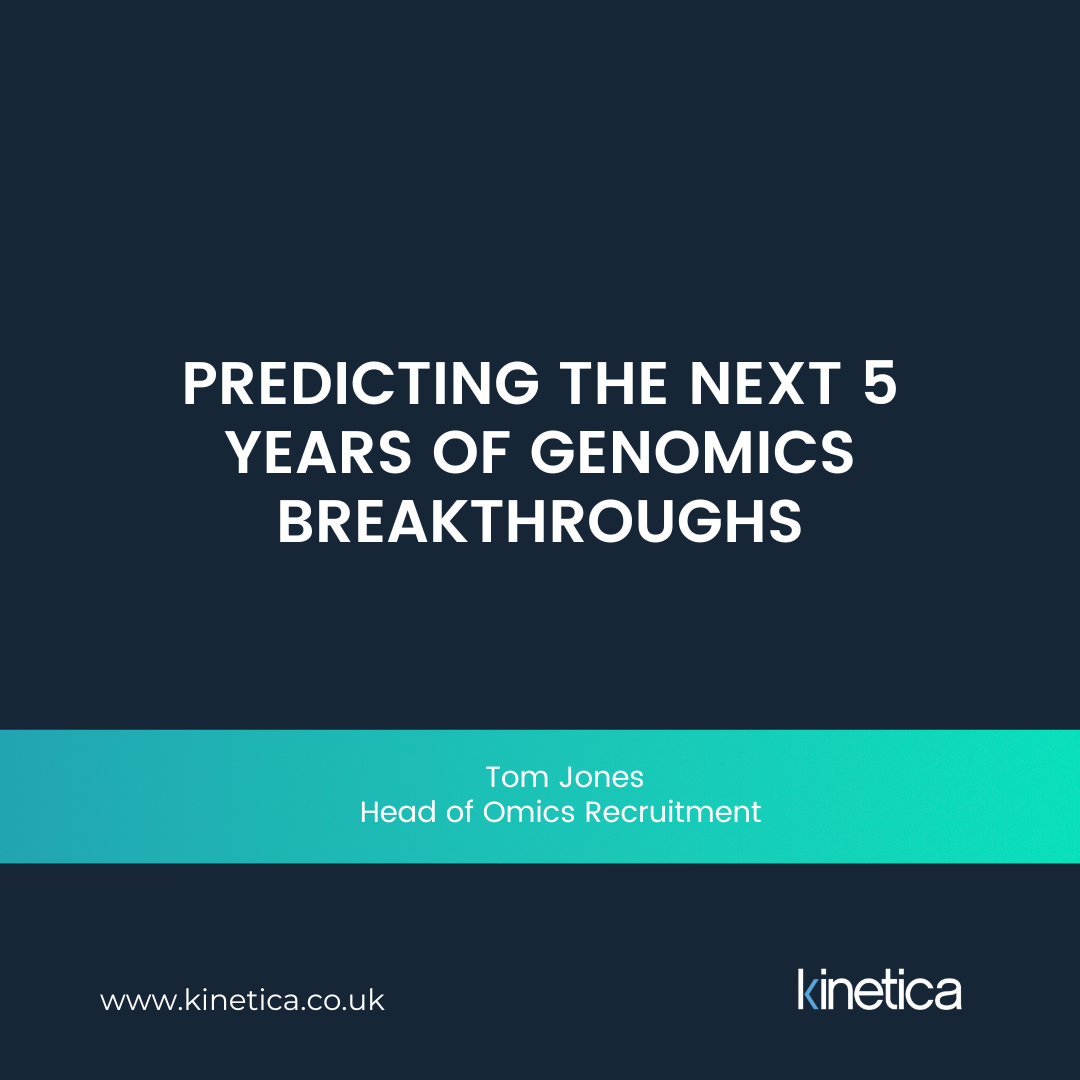 Predicting the Next 5 Years of Genomics Breakthroughs