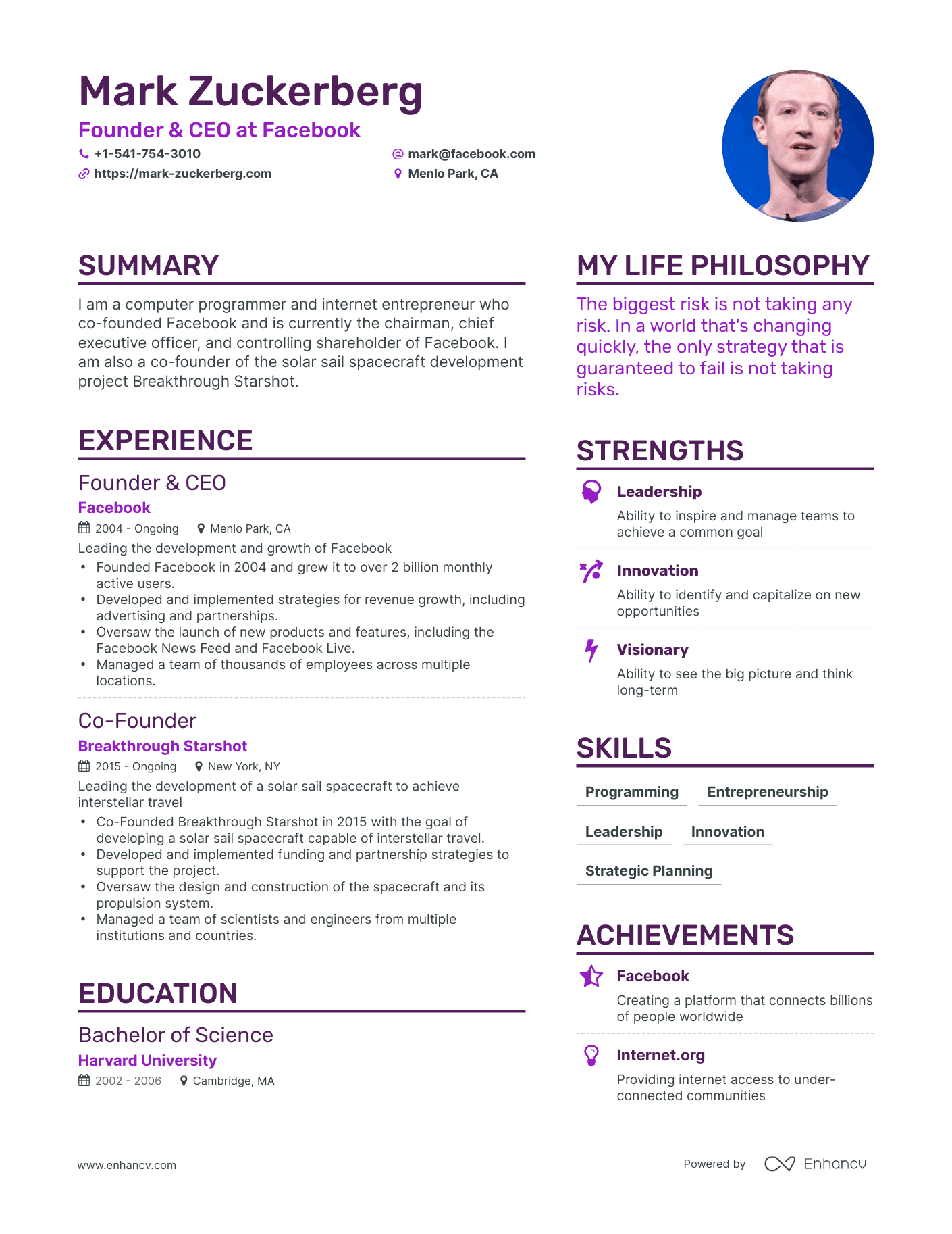 How to Write a Great CV