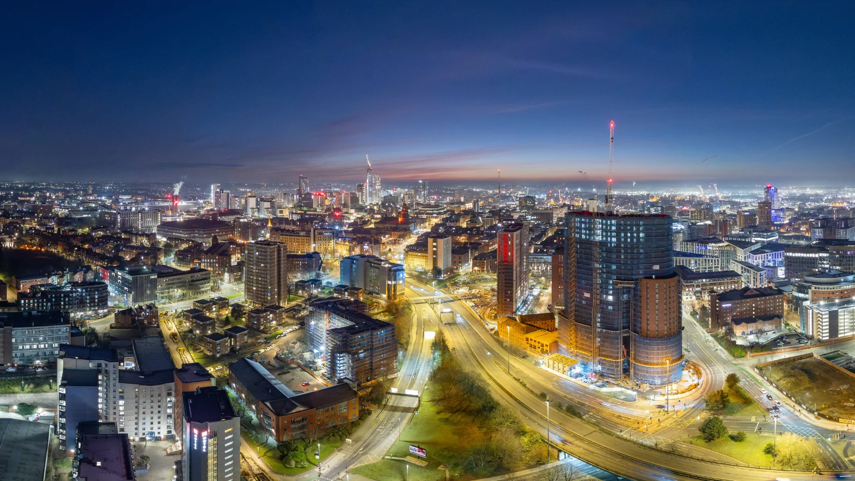leeds skyline