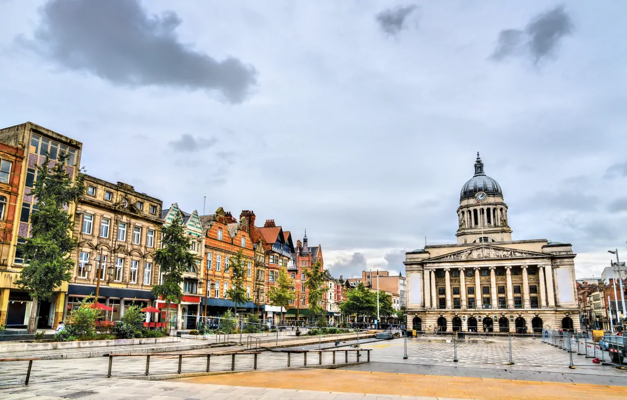 Nottingham skyline