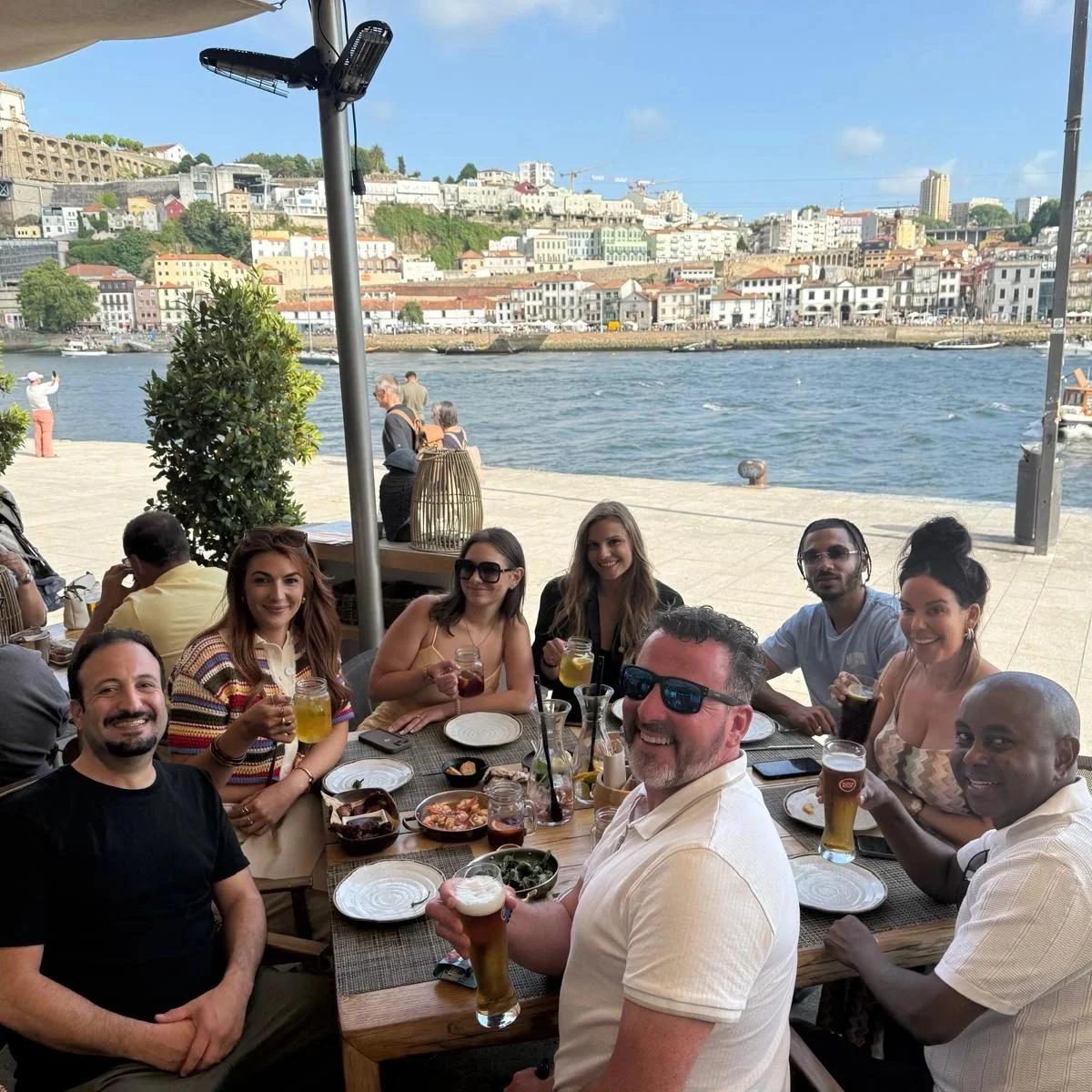 Team in Porto on incentive trip