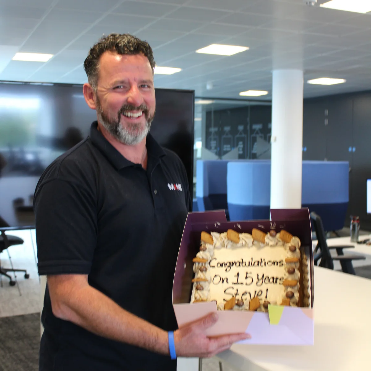 Steve 15 years at Mane