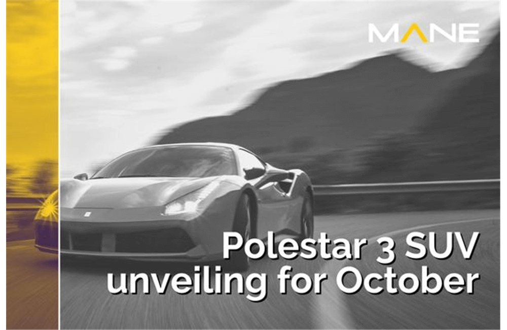 Polestar 3 SUV unveiling for October