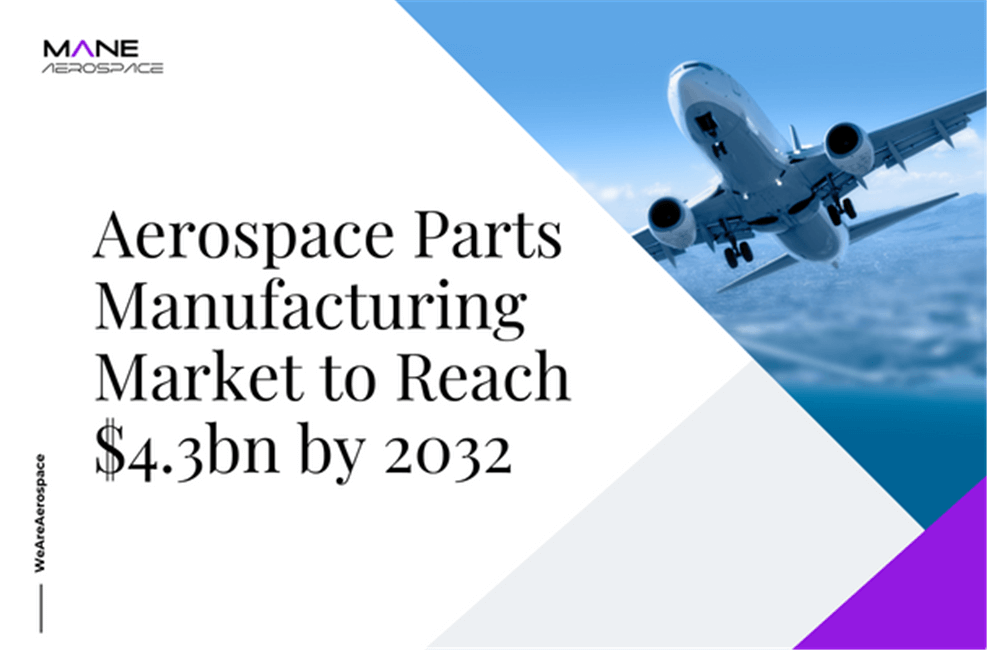 Aerospace Parts Manufacturing Market to Reach $4.3bn by 2032