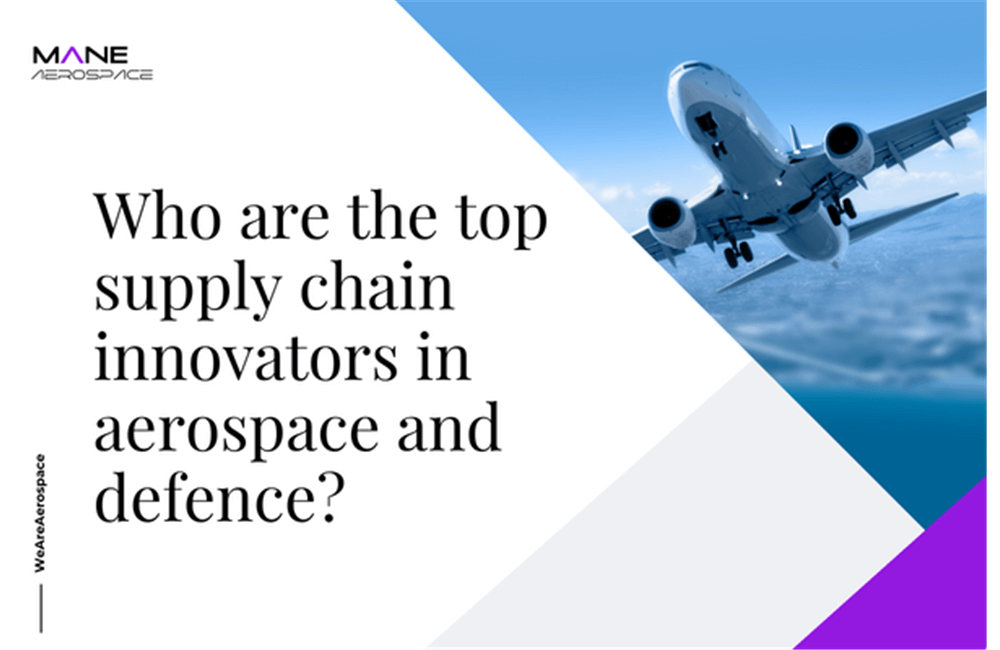 Who are the top supply chain innovators in aerospace and defence?