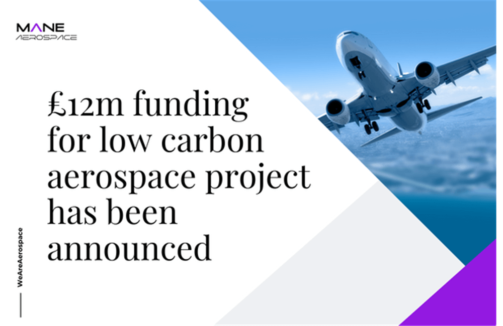£12m funding for low carbon aerospace project has been announced