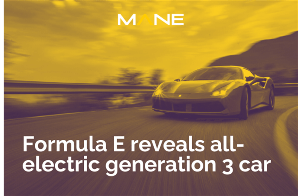 Formula E reveals all-electric generation 3 car