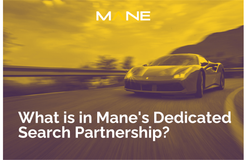 What is in Mane's Dedicated Search Partnership?