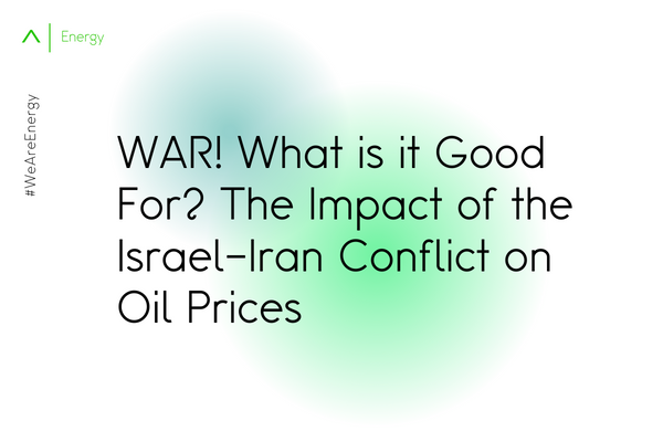 WAR! What is it Good For?  The Impact of the Israel-Iran Conflict on Oil Prices