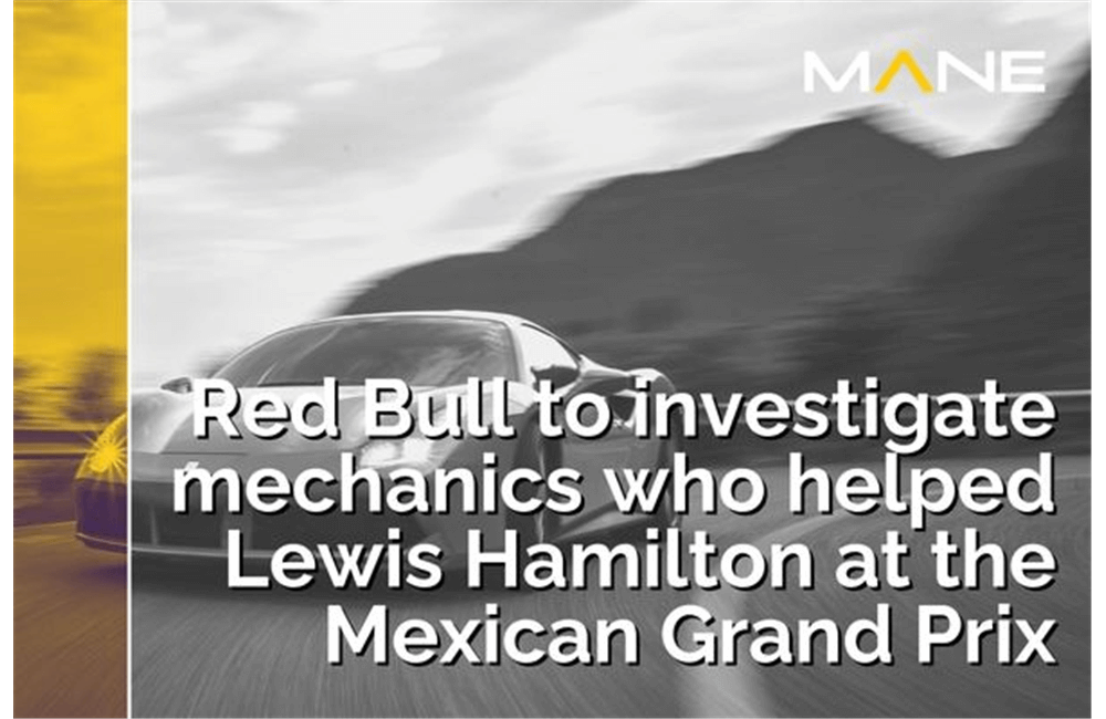 Red Bull to investigate mechanics who helped Lewis Hamilton at the Mexican Grand Prix
